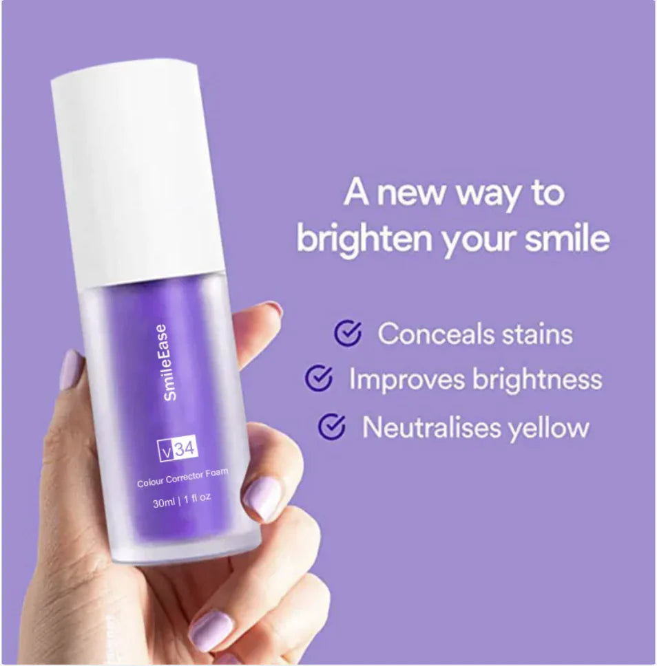 Purple Teeth Whitening Toothpaste