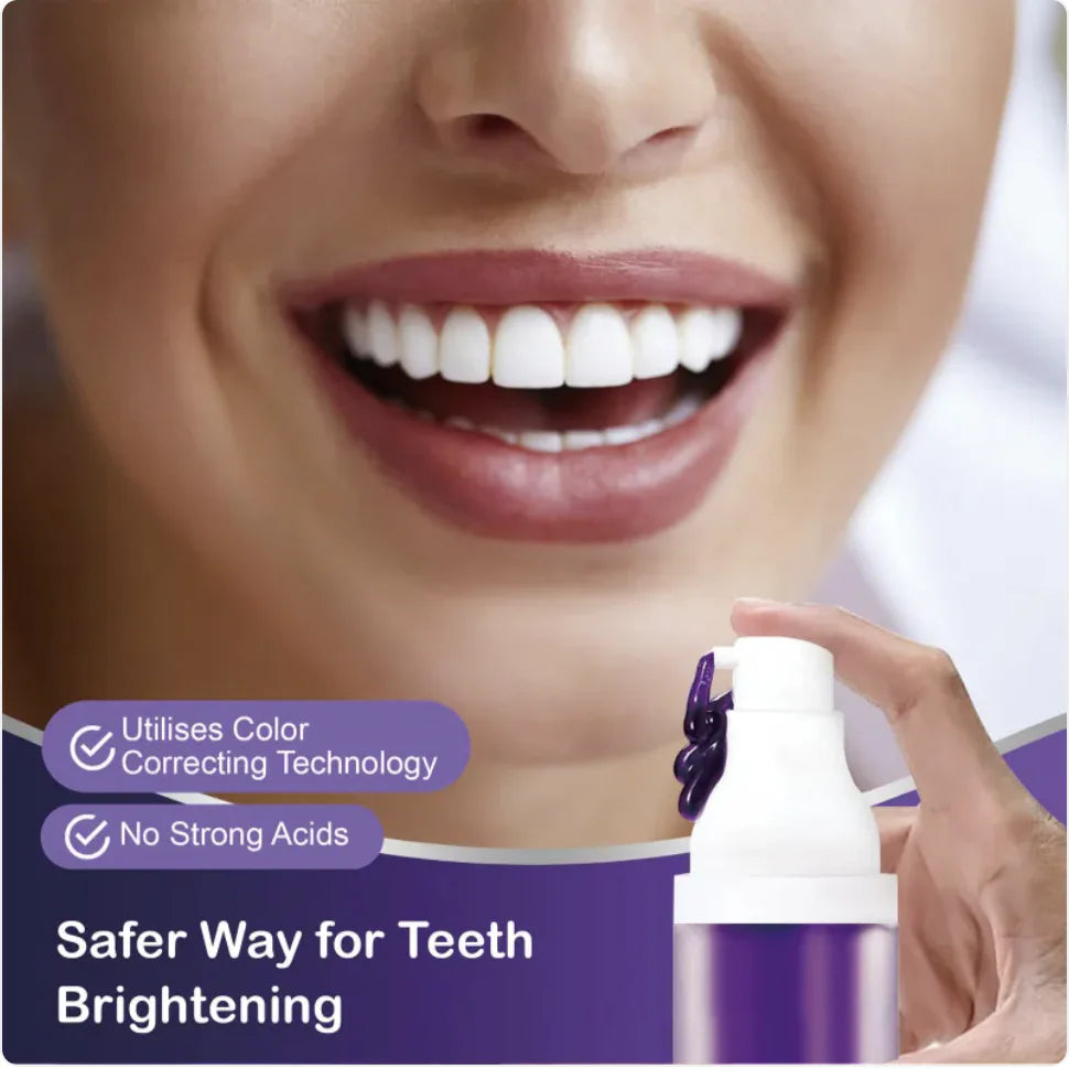 Purple Teeth Whitening Toothpaste