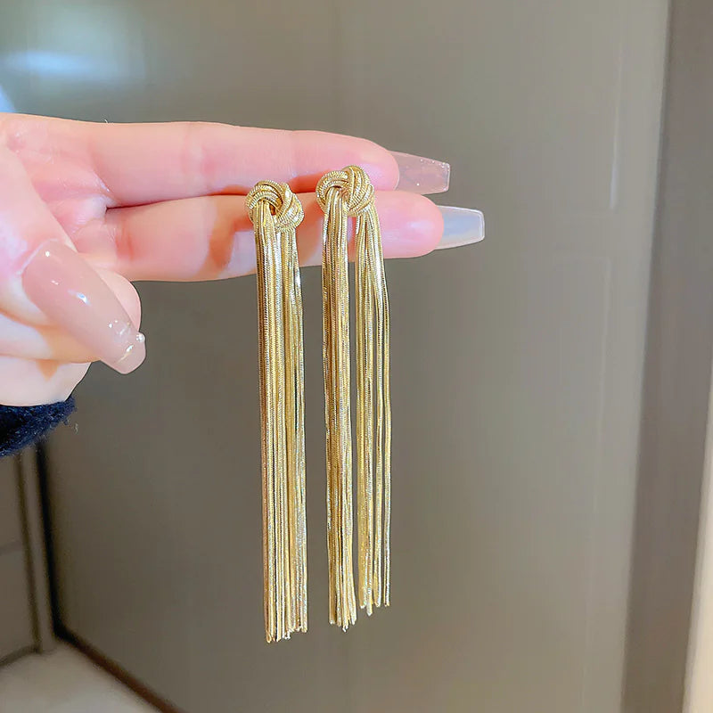 Long Chain Earrings